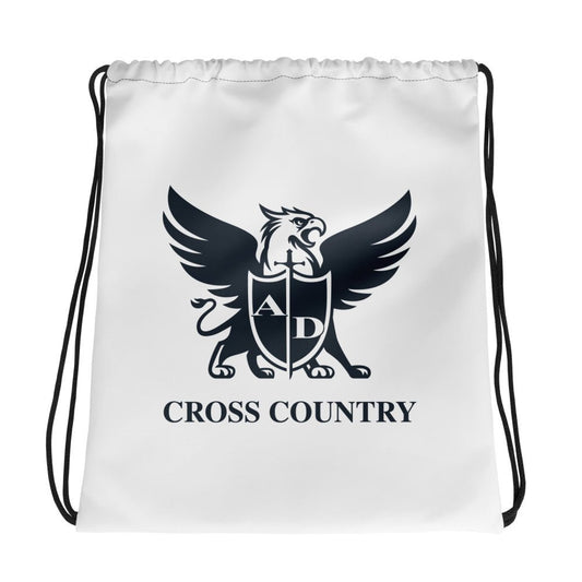 Drawstring Bag | Arma Dei Academy Cross Country | Griffin Logo