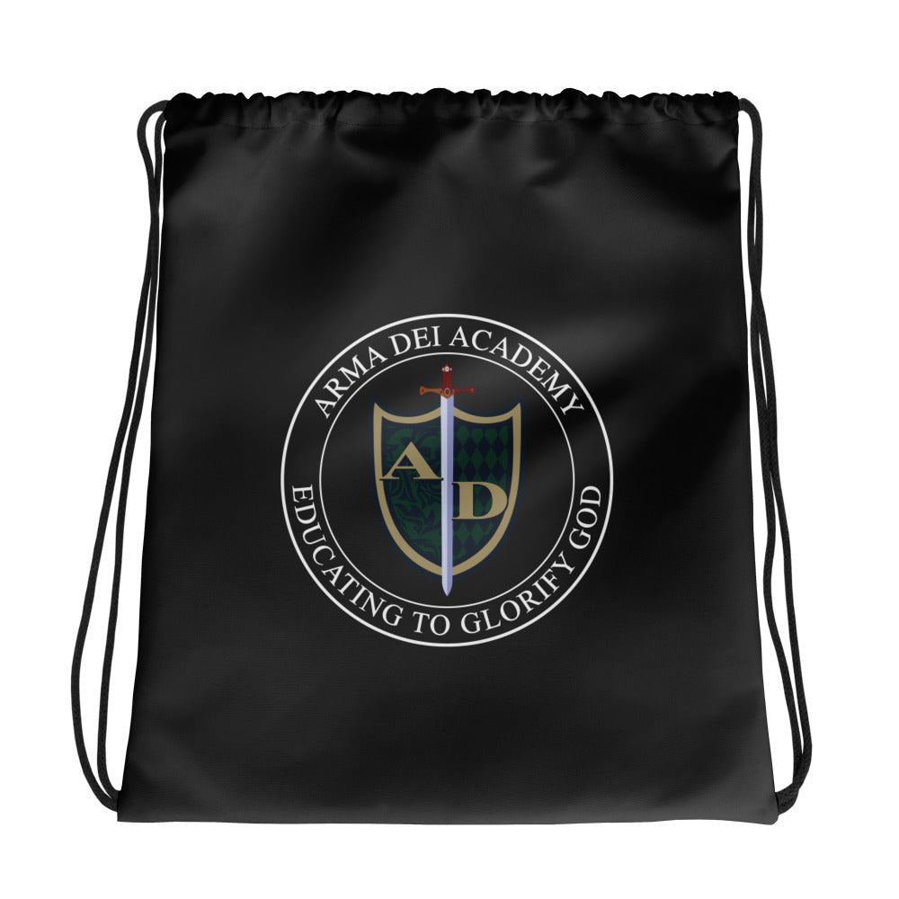 Drawstring Bag | Arma Dei Academy | Emblem