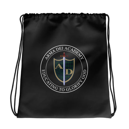 Drawstring Bag | Arma Dei Academy | Emblem