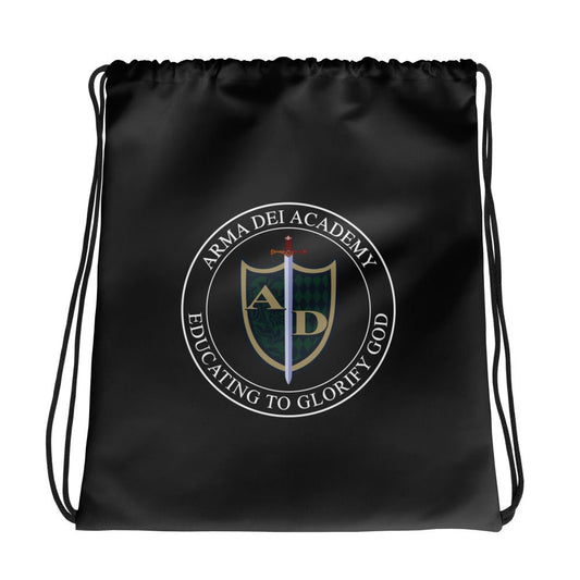 Drawstring Bag | Arma Dei Academy | Emblem