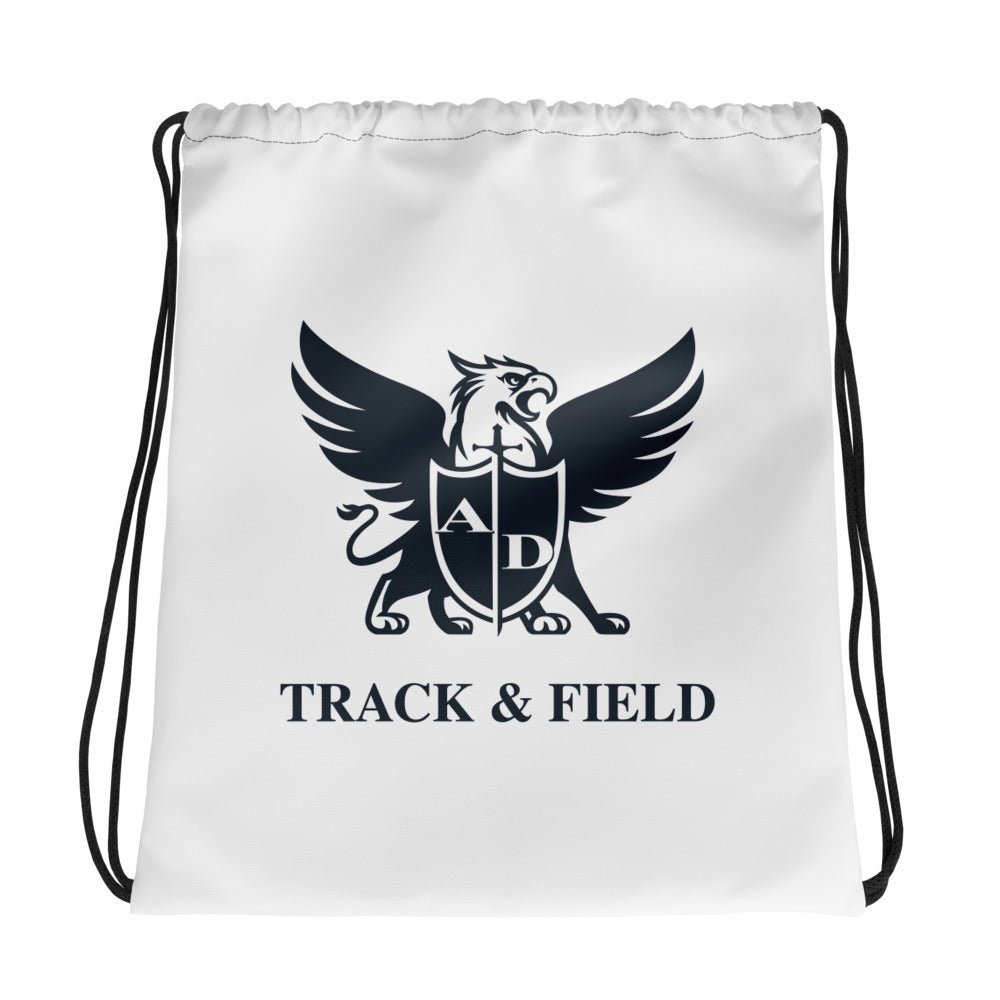 Drawstring Bag | Arma Dei Academy Track and Field | Griffin Logo