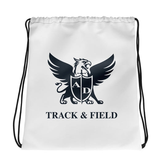 Drawstring Bag | Arma Dei Academy Track and Field | Griffin Logo