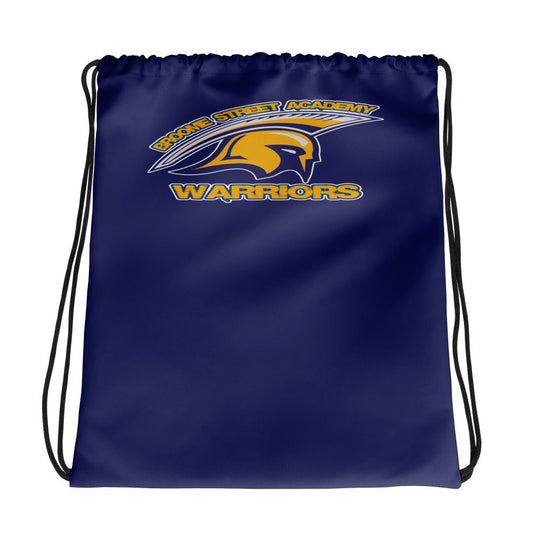 Drawstring Bag | Broome Street Academy | Helmet Logo