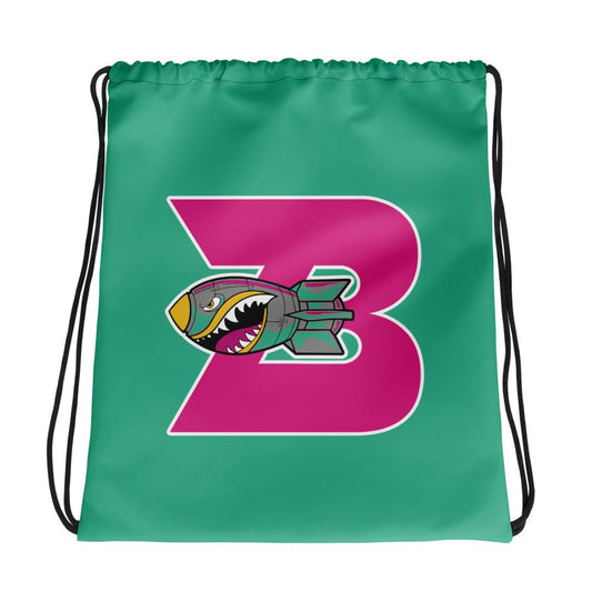 Drawstring Bag | Buffalo Bomb Squad | Pink B
