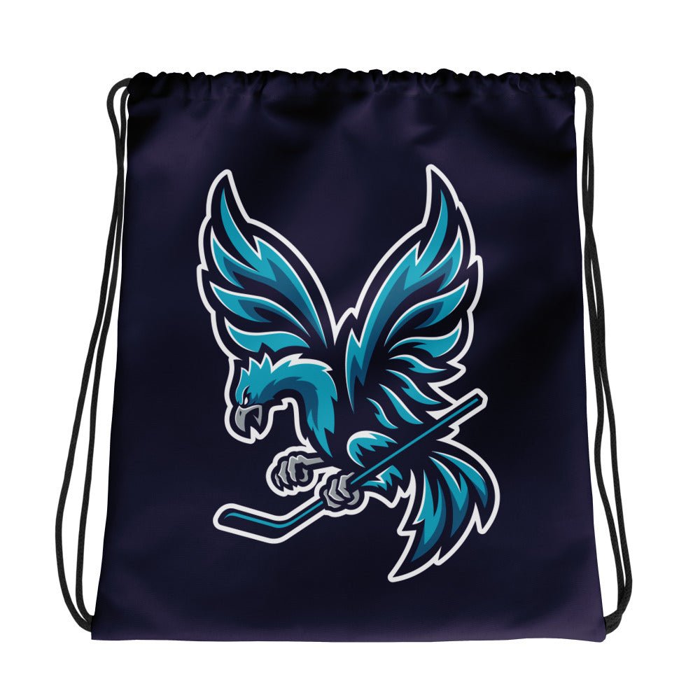 Drawstring Bag | Charlotte Rise | Mascot Logo