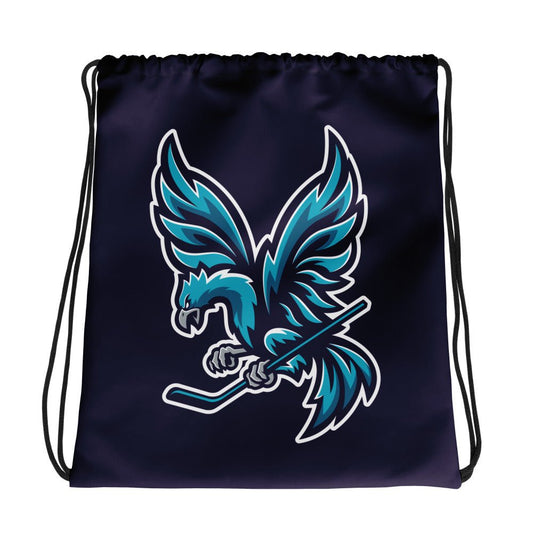 Drawstring Bag | Charlotte Rise | Mascot Logo