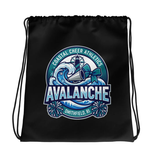 Drawstring Bag | Coastal Cheer Athletics Avalanche