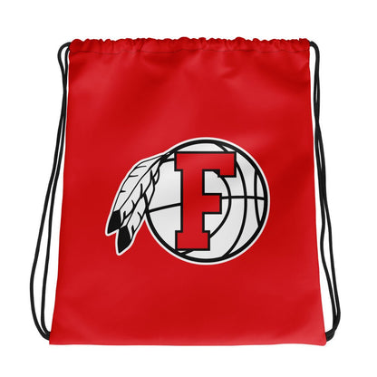 Drawstring Bag | Fallbrook Basketball | Retro Logo