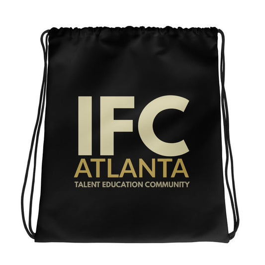 Drawstring Bag | IFC Atlanta | IFC Logo