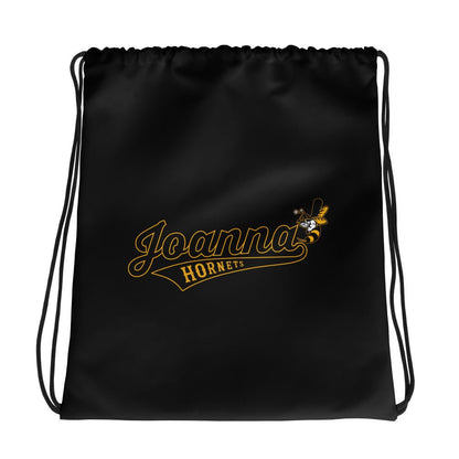 Drawstring Bag | Joanna Hornets | Script Logo