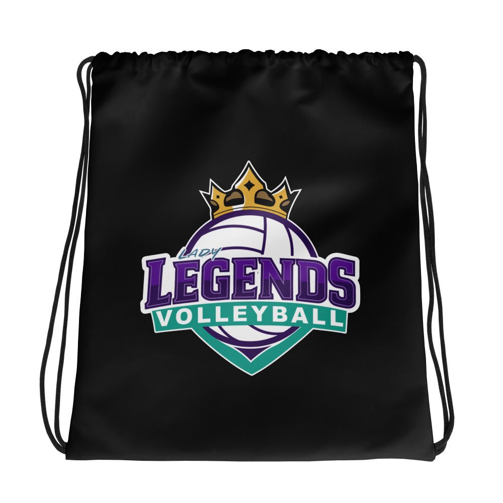 Drawstring Bag | Lady Legends Volleyball | Crown Logo