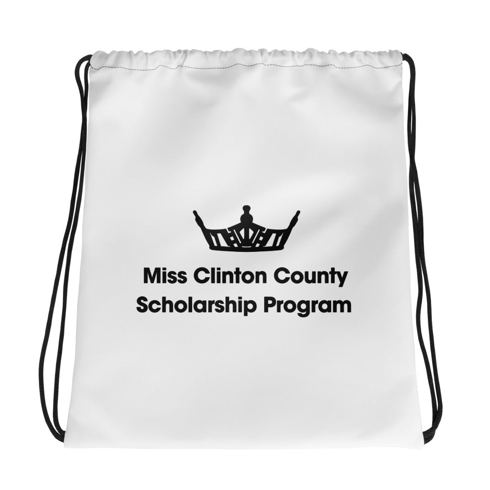 Drawstring Bag | Miss Clinton County Scholarship Program