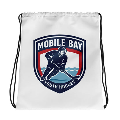 Drawstring Bag | Mobile Bay Youth Hockey
