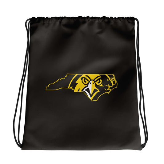 Drawstring Bag | Pfeiffer University Golf | NC Logo