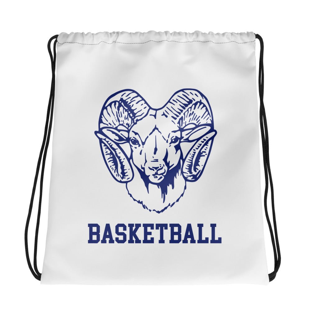 Drawstring Bag | Rensselaer Rams | Basketball Logo
