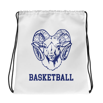 Drawstring Bag | Rensselaer Rams | Basketball Logo