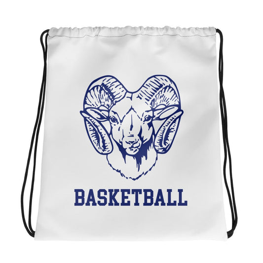 Drawstring Bag | Rensselaer Rams | Basketball Logo
