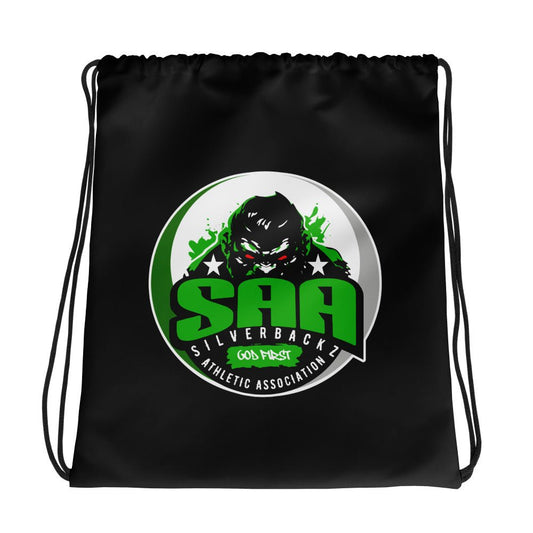 Drawstring Bag | Silverbackz Athletic Association LLC | Silverback Logo