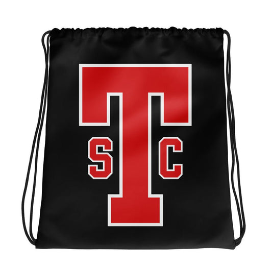 Drawstring Bag | Texoma Softball Club | Block T Logo