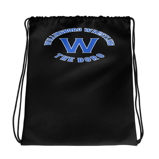 Drawstring Bag | The Boro Brand | Script Logo