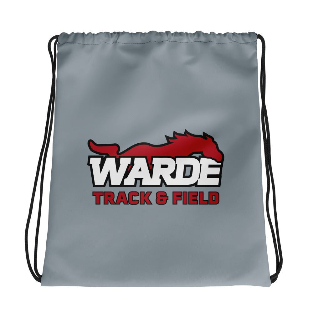 Drawstring Bag | Warde Track and Field | Alt Logo