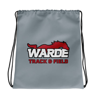 Drawstring Bag | Warde Track and Field | Alt Logo