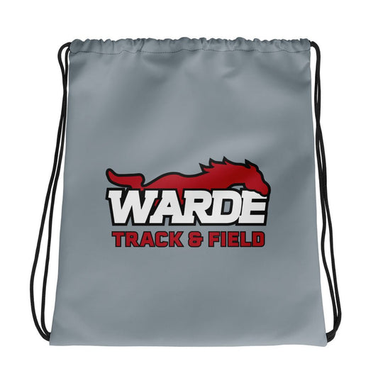 Drawstring Bag | Warde Track and Field | Alt Logo