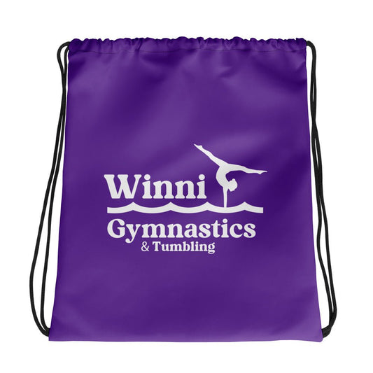 Drawstring Bag | Winni Gymnastics | Tumbling Logo