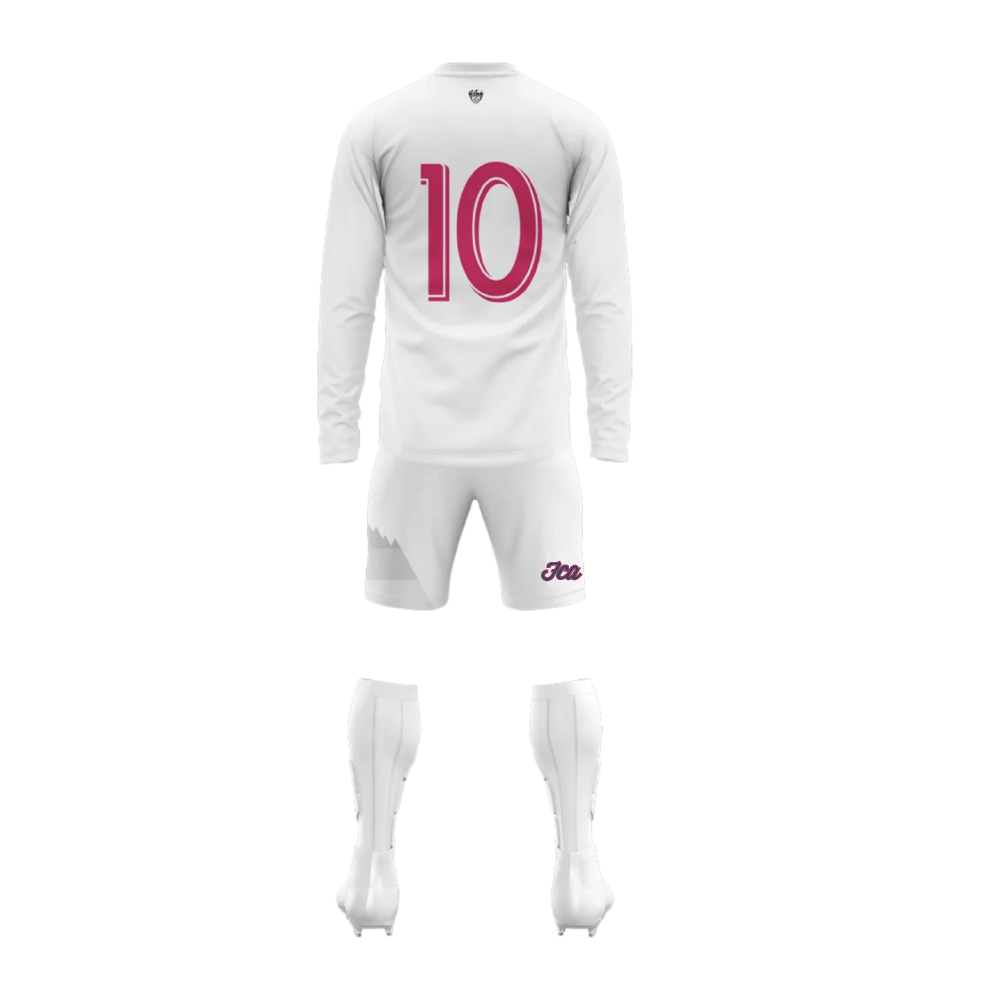 FCA Newport Soccer - ALT WHITE - Long Sleeve KIT