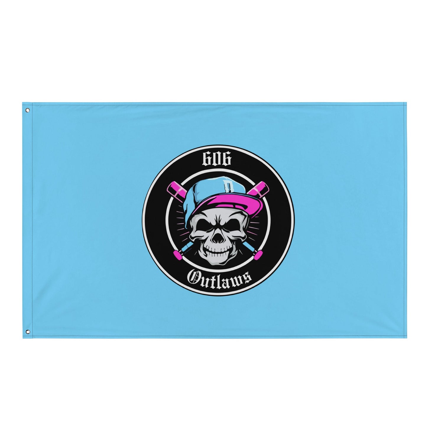 Flag | 606 Outlaws Baseball | Badge Logo