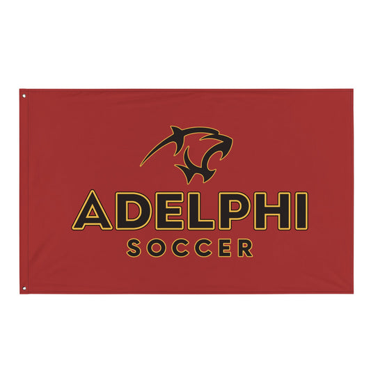 Flag | Adelphi Womens Soccer | Vanguard Mark Logo