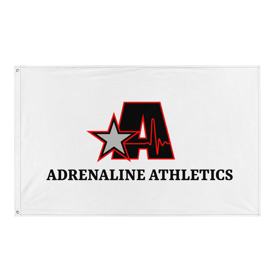 Flag | Adrenaline Athletics | Block A Logo