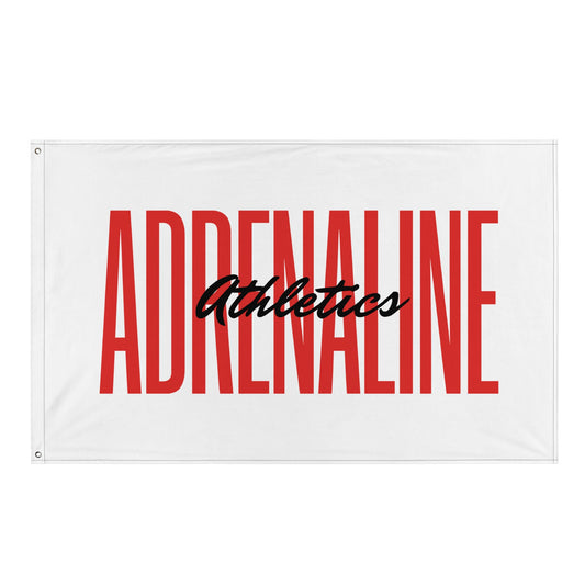 Flag | Adrenaline Athletics | Script Logo