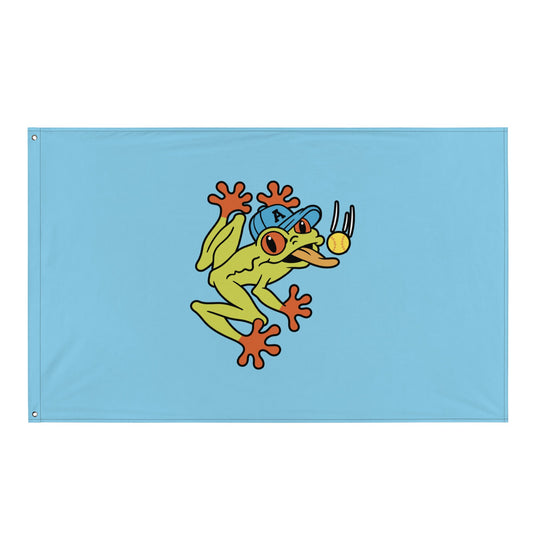 Flag | Aquasox Softball | Mascot Logo