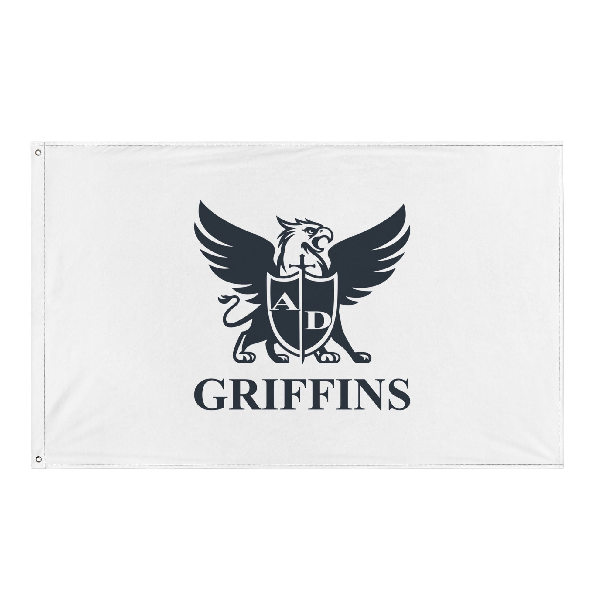 Flag | Arma Dei Academy Basketball | Griffin Logo