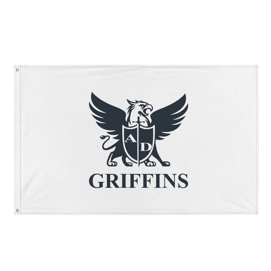 Flag | Arma Dei Academy Basketball | Griffin Logo
