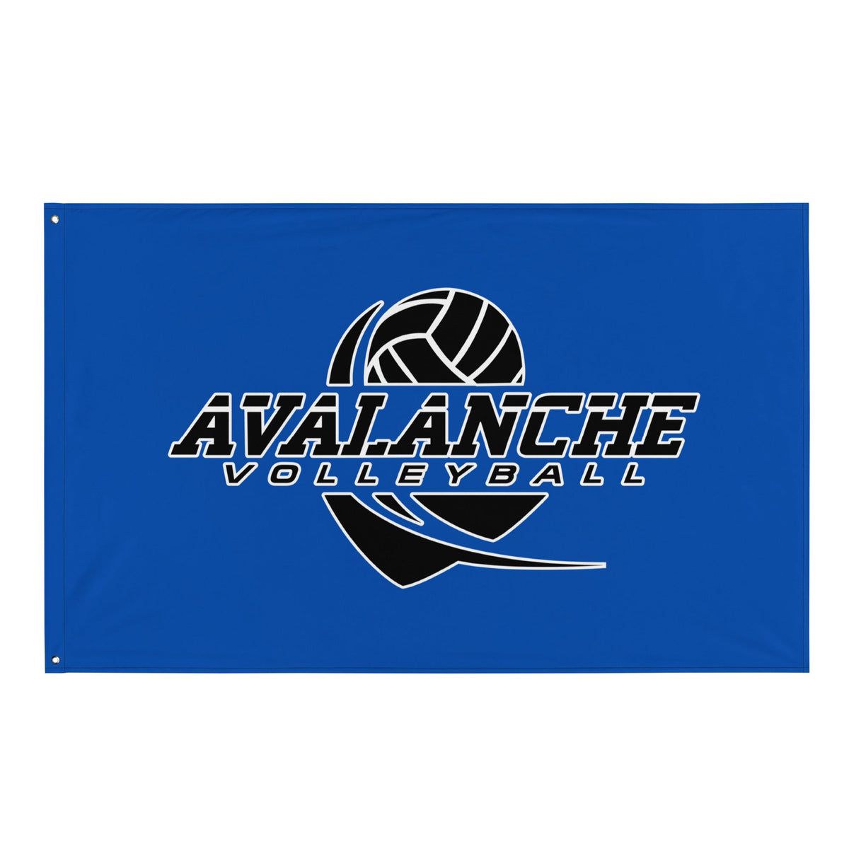 Flag | Avalanche Volleyball Club | Crest Logo