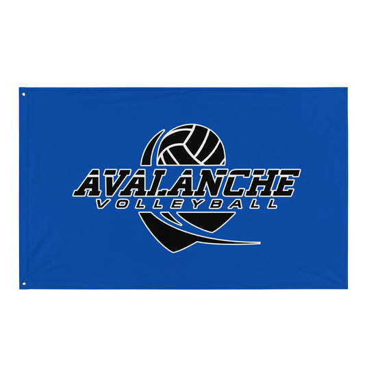 Flag | Avalanche Volleyball Club | Crest Logo