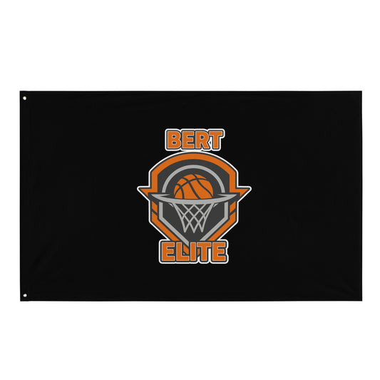 Flag | Bert Elite AAU | Hoop Badge Logo