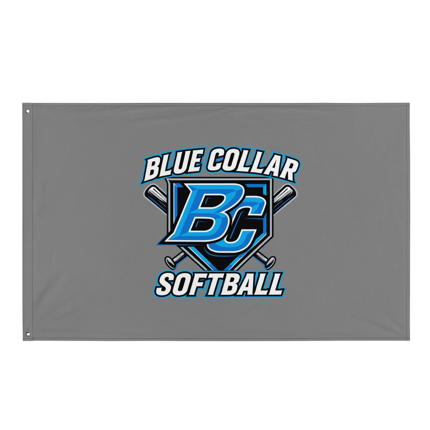 Flag | Blue Collar Softball 2034 | Shield Logo