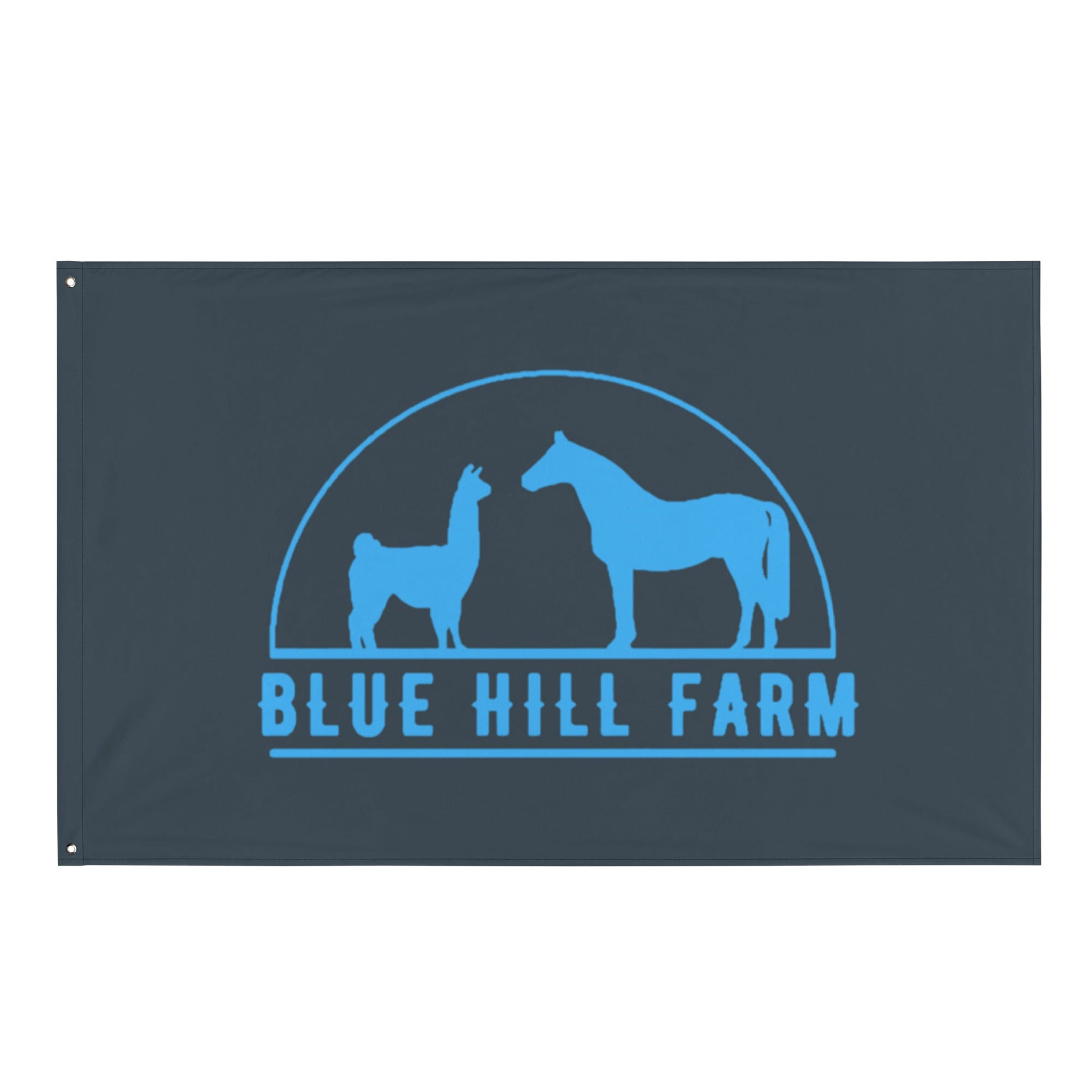 Flag | Blue Hill Farm | Emblem Logo