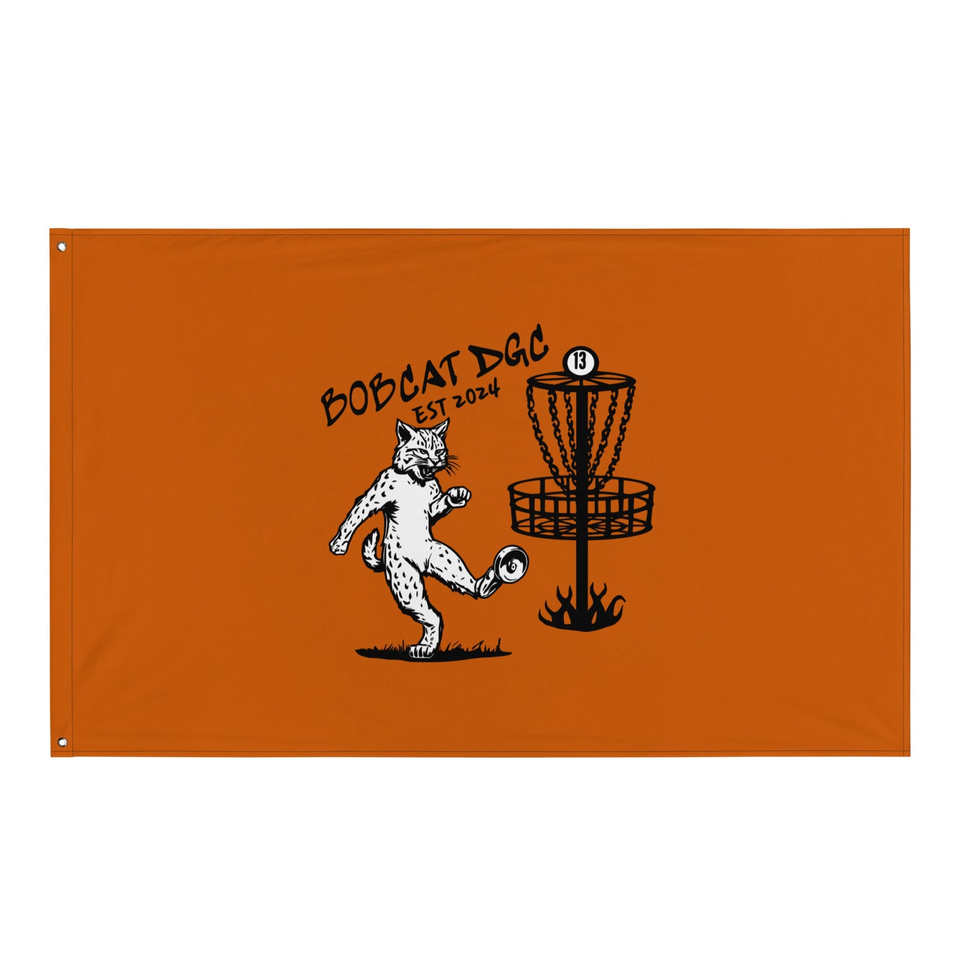 Flag | Bobcat DGC | Predator Disc Golf Logo