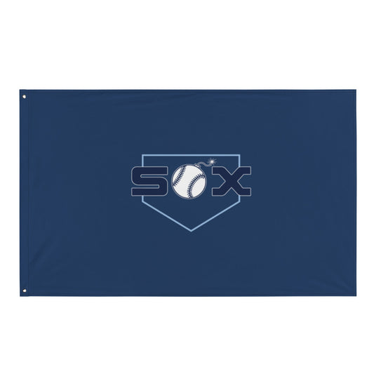 Flag | BombSox Baseball | Crest Logo