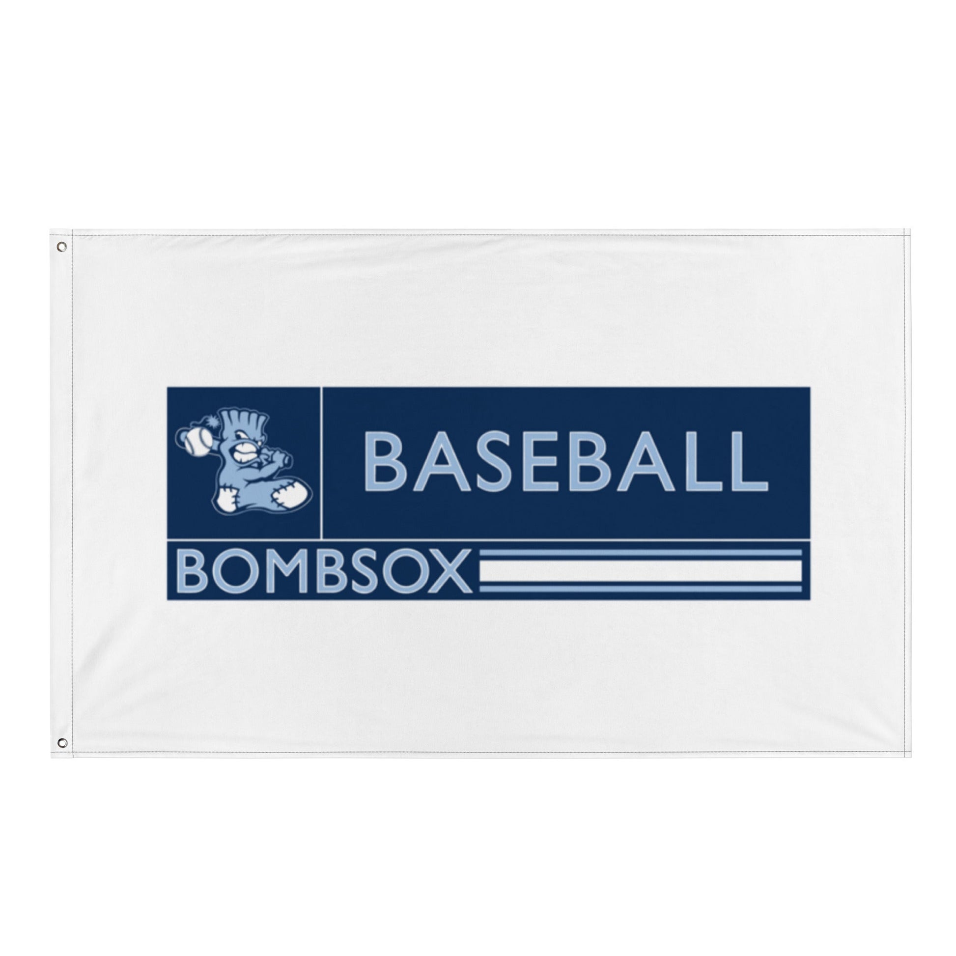 Flag | BombSox Baseball | Mark Logo