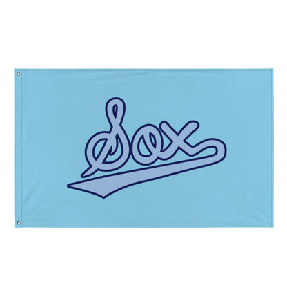 Flag | BombSox Baseball | Script Logo