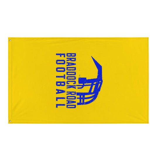 Flag | Braddock Road Football | Sideline Vertical Logo