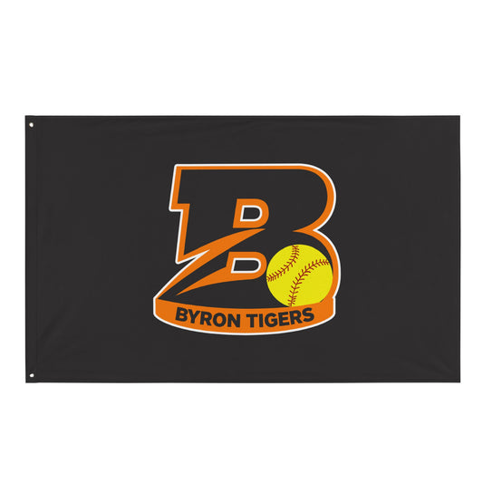 Flag | Byron High School Softball | Softball Logo