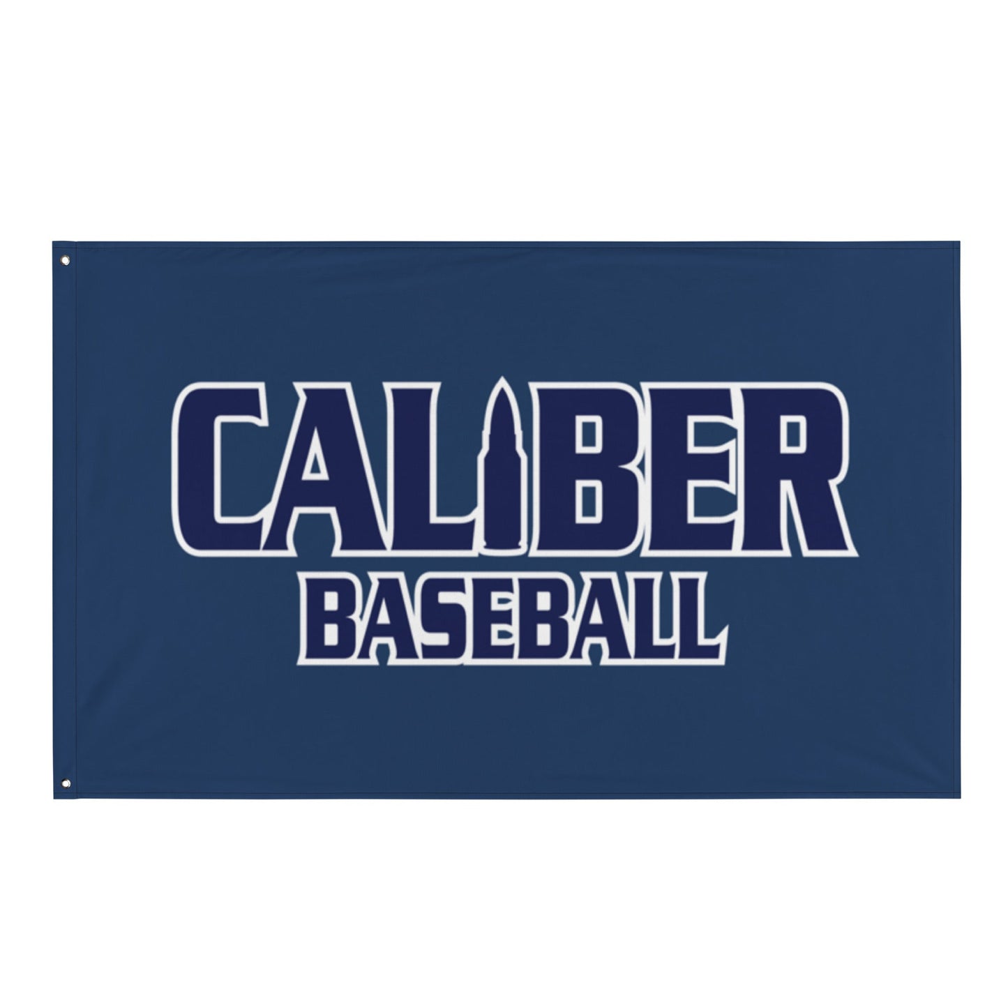 Flag | Caliber Baseball | Varsity Script Logo