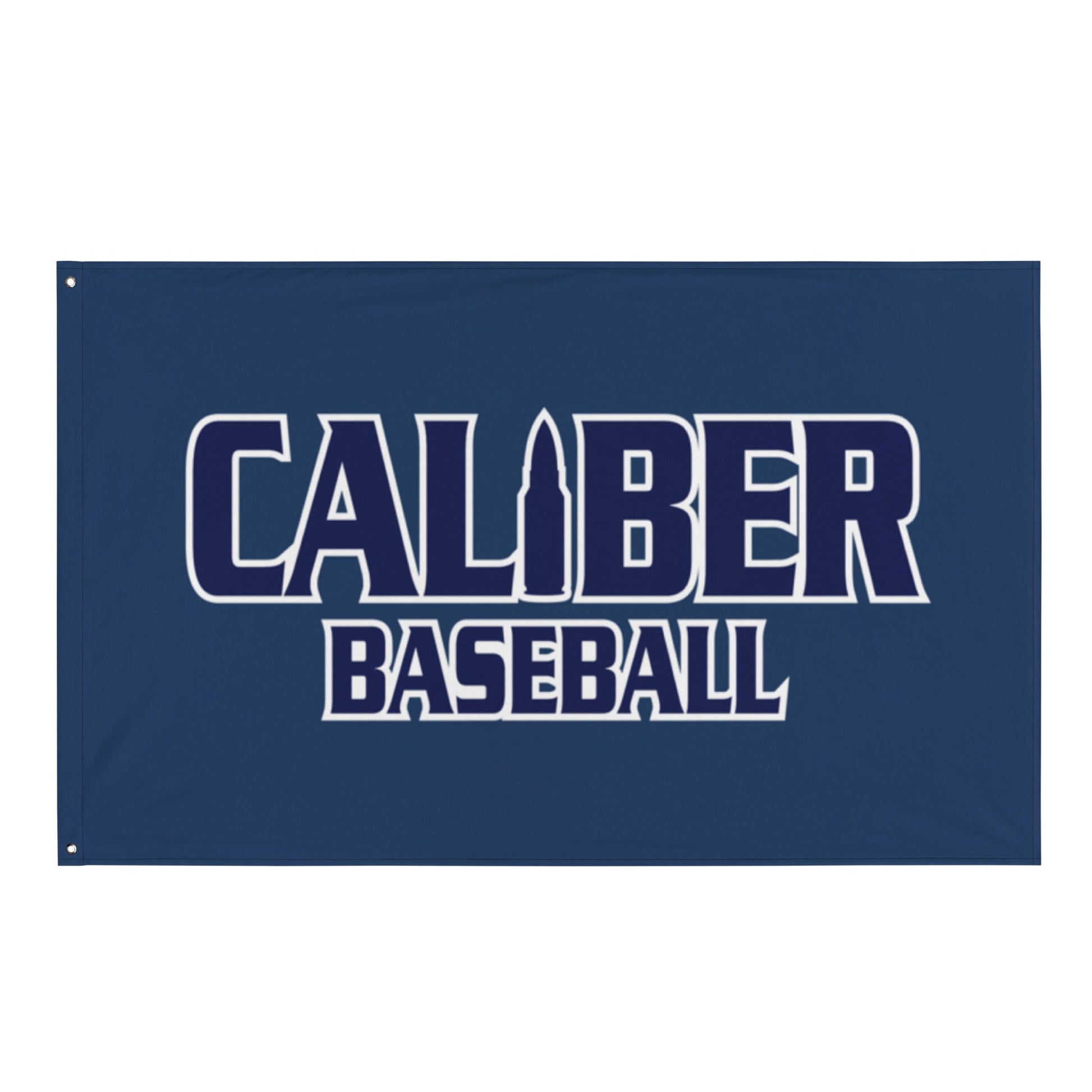 Flag | Caliber Baseball | Varsity Script Logo