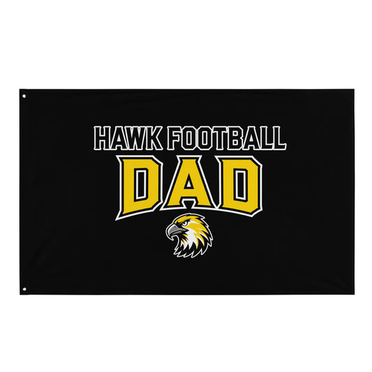 Flag | Cardinal Ohara Hawks | Football Dad Logo
